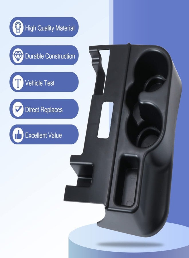 DICMIC Center Console Armrest Add-on Cup Holder for 1999-2001 Dodge Ram 1500 2500 3500 Replace# SS281AZAA - Image 3