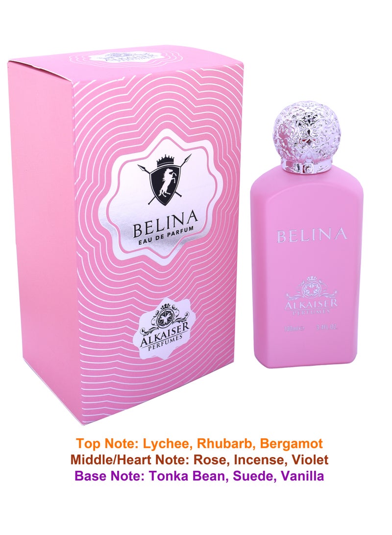 ALKAISER PERFUMES BELINA Eau De Parfum 100ml ALKAISER PERFUMES  Embrace Elegance with a Captivating Fragrance - Image 3