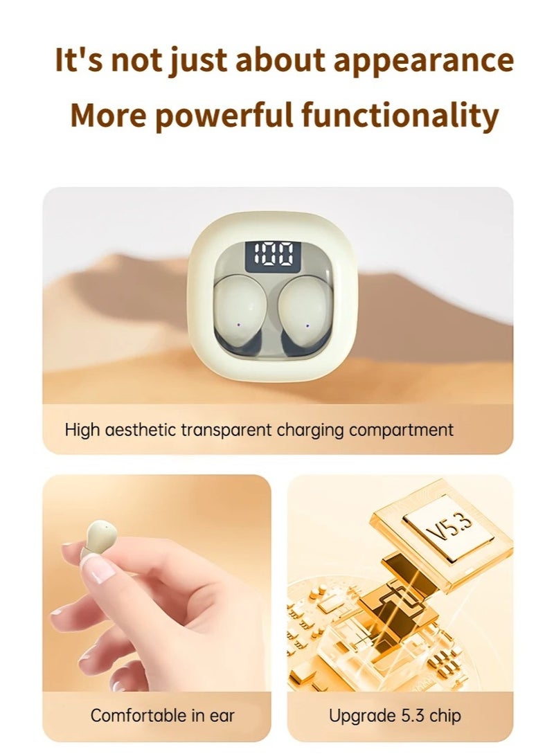سماعات أذن لاسلكية، سماعات بلوتوث داخل الأذن، سماعة رأس رياضية للهاتف، صوت ستيريو عالي الدقة، خاصية إلغاء الضوضاء النشطة، شحن USB-C - Image 2