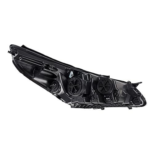 MARSFLUX Headlight Assembly for 2015-2017 Hyundai Sonata, Driver Side, Black Housing, Amber Reflector, Clear Lens - OE Replacement - Image 4