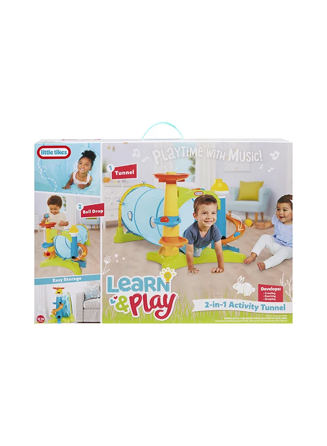 ليتل تايكس 2-in-1 Activity Tunnel