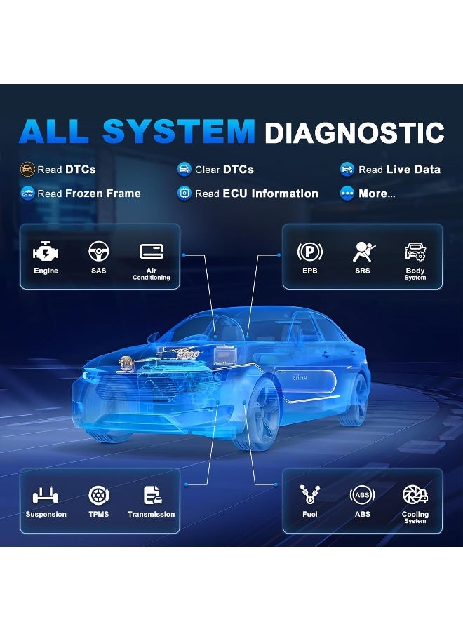 XTOOL XTOOL IP919 MAX OBD2 Scanner with J2534 ECU Programming Scan Tool  - Image 5