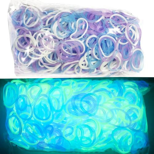 Rainbow Loom® Finger Loom Party Pack, Features 9 Colored Finger Looms and 1200 Glow in The Dark Bands Perfect Party Activities for Boys and Girls 7+ - Image 4