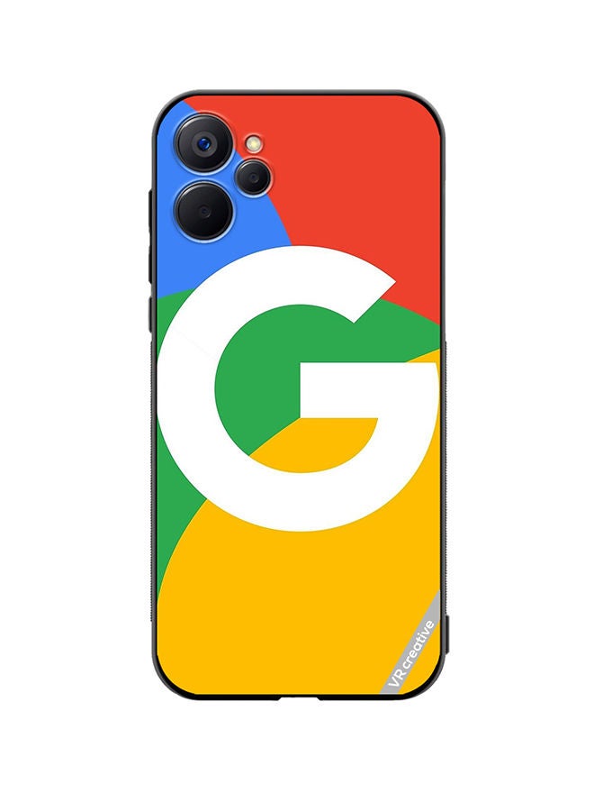 VR CREATIVE Protective Case Cover For Realme 9i 5G Google Logo Design Multicolour - Image 1