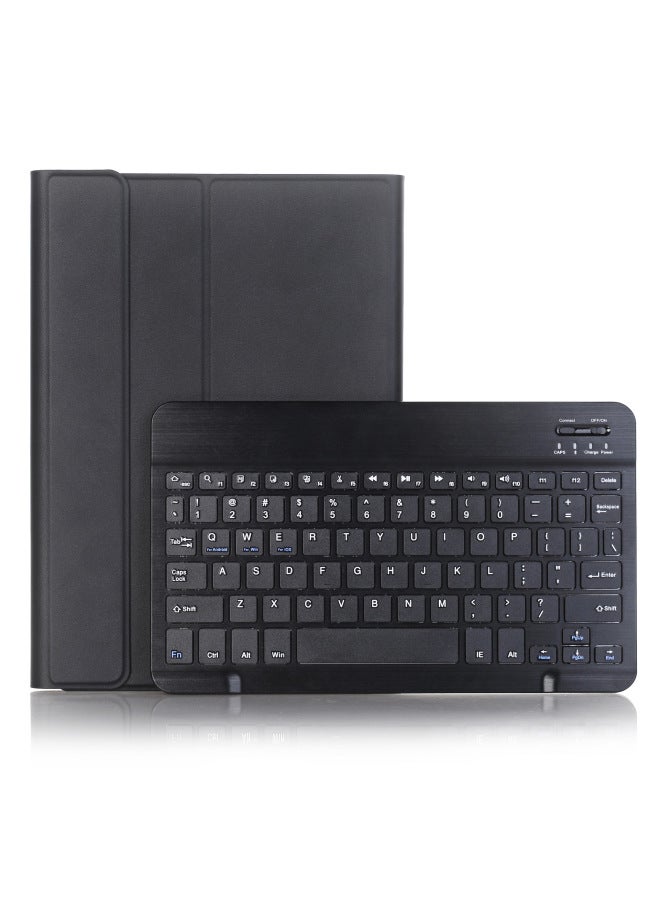 For Samsung TabS9FE11 Inch 2023 Protective Cover Wonderful Control Magnetic Suction Colorful Backlit Bluetooth Keyboard Soft Shell-Color:Obsidian Black-Bluetooth Keyboard-Product Type:Samsung Tab S9 11 Inch 2023 - Image 1