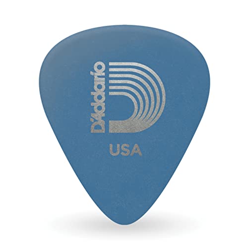Planet Waves D'Addario Duralin Guitar Picks - Guitar Accessories - Guitar Picks for Acoustic Guitar, Electric Guitar, Bass Guitar - Great Strength, Grip, Durability - Blue, Medium/Heavy, 1mm, 100-Pack - Image 1