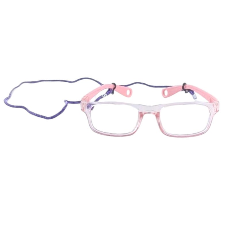 Redex Stylish Full Rim Rectangle Shape Flexible & Unbreakable Eyeglasses for Kids - Image 3
