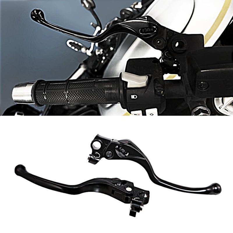 Rudyness Motorcycle Black Brake Clutch Levers Compatible for Ducati Scrambler 800 1100 By Hydraulic 20182023 - Image 2