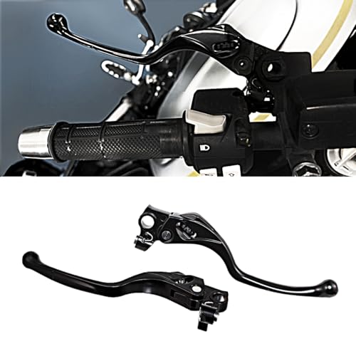 Rudyness Motorcycle Black Brake Clutch Levers Compatible for Ducati Scrambler 800 1100 By Hydraulic 20182023 - Image 1