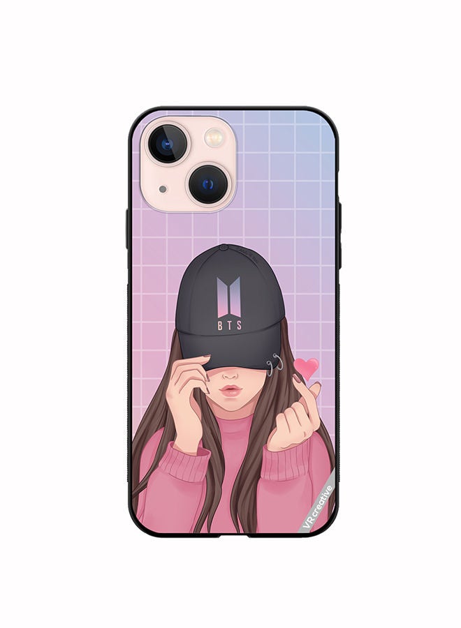 VR CREATIVE Protective Case Cover For Apple iPhone 14 Plus Bts Love Design Multicolour - Image 1