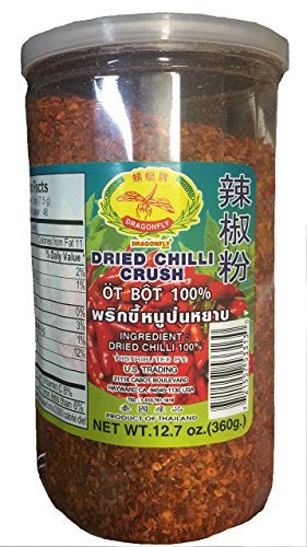 Dragonfly Dried Chilli Crush 127 oz