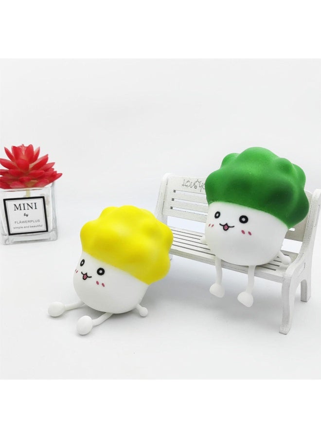 ARGT Cartoon Squishy Toys – 4 Pcs Mini Cartoon Squishies | Colorful Cartoons Character Slow Rising Squeeze Toys | Birthday Party Favors | Goodie Bag Fillers | Classroom Prizes | Random Styles - Image 3