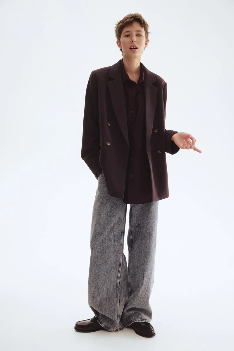 H&M Double-breasted blazer