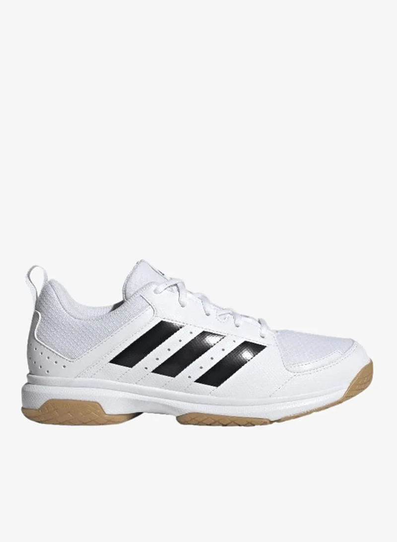 adidas ليجرا 7 دبليو أحذية داخلية بيضاء 3.5