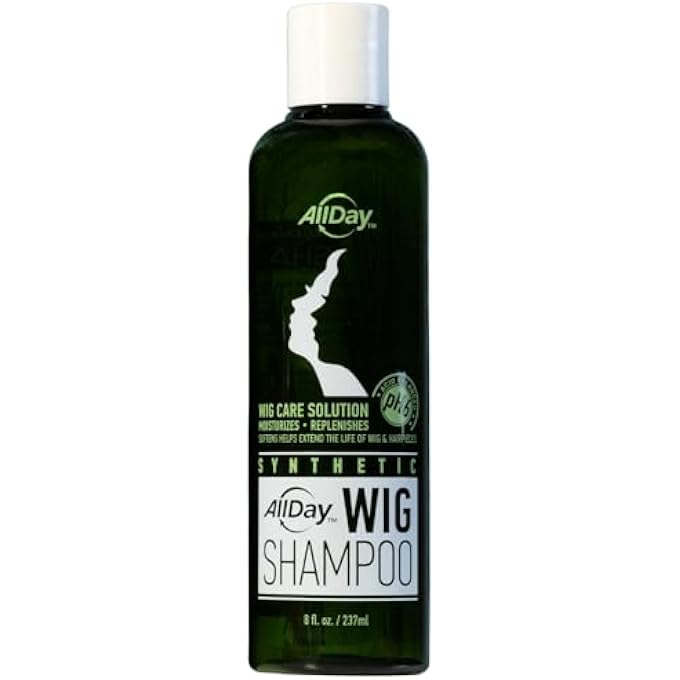 AllDay Locks SYNTHETIC WIG SHAMPOO | REVITALIZES AND REFRESHES | CLEANSES & EXTENDS LIFESPAN OF WIGS & HAIRPIECES | SOFT & FRESH FEELING, GRAPE SCENT | 8 OZ - Image 2