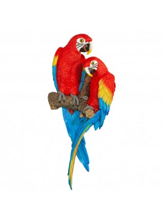 Design Toscano Tropical Scarlet Macaws Wall Sculpture, 22 Inch, Full Color - pzsku/Z6C18D16894AD1B81184BZ/45/_/1728467536/579aadbe-ff53-4f82-9d0f-246ab33d987f
