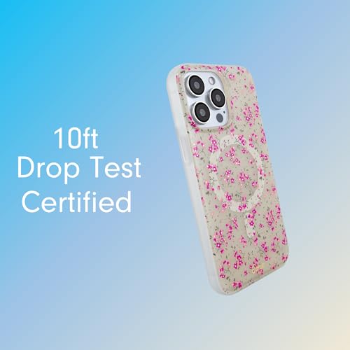 Sonix Case for iPhone 14 Pro Max | Compatible with MagSafe | 10ft Drop Tested | Cottage Floral Pink - Image 2
