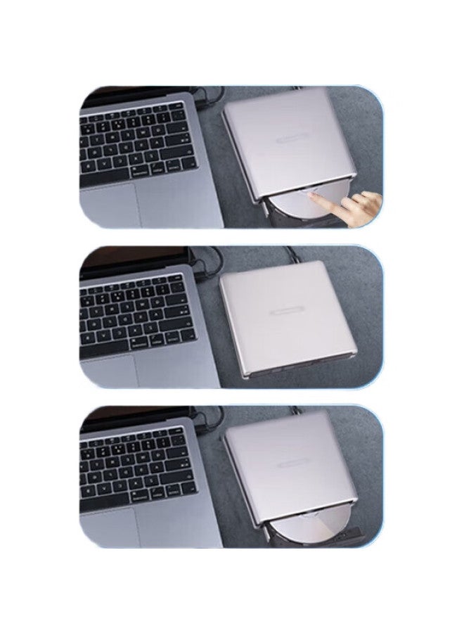 Newmine Newman Usb External Optical Drive, External Dvd Burner, Portable Optical Drive, External Cd/Dvd Drive, Compatible With Laptops And Desktop Computers - Image 1