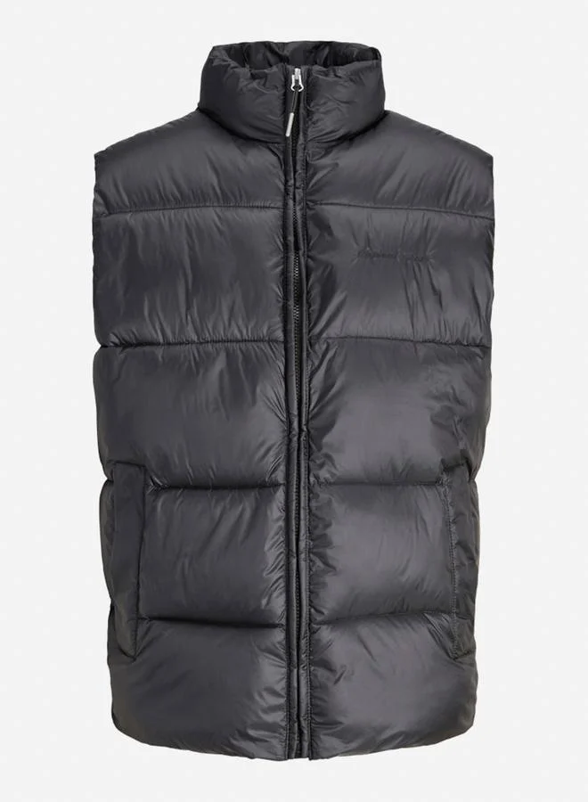 جاك اند جونز جاكيت مبطن بياقة لتدفئة الجسم