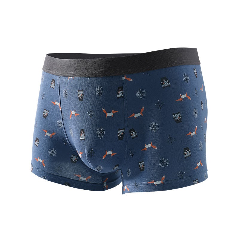 Breathable Cotton Men's Boxer Briefs 3-Pack - Image 1