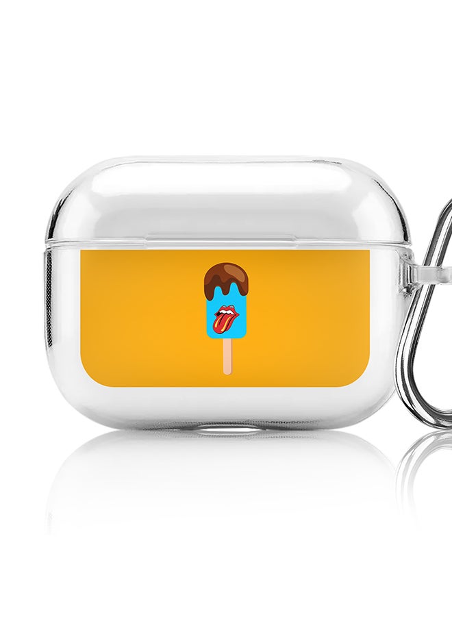 Stylizedd - Classic Clear printed Case for Apple AirPods Pro 2nd Generation Thin Transparent Cover [Designed for Apple AirPods Pro 2nd Generation] - Lick Lick - Image 1