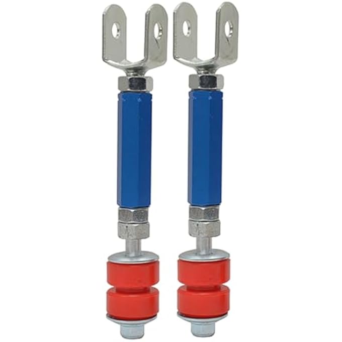 JS SUPER WORK Front  Rear Adjustable Extended Sway Bar End Links Fit For Land Cruiser 100 SeriesStabilizer Link Kit Rear - Image 1