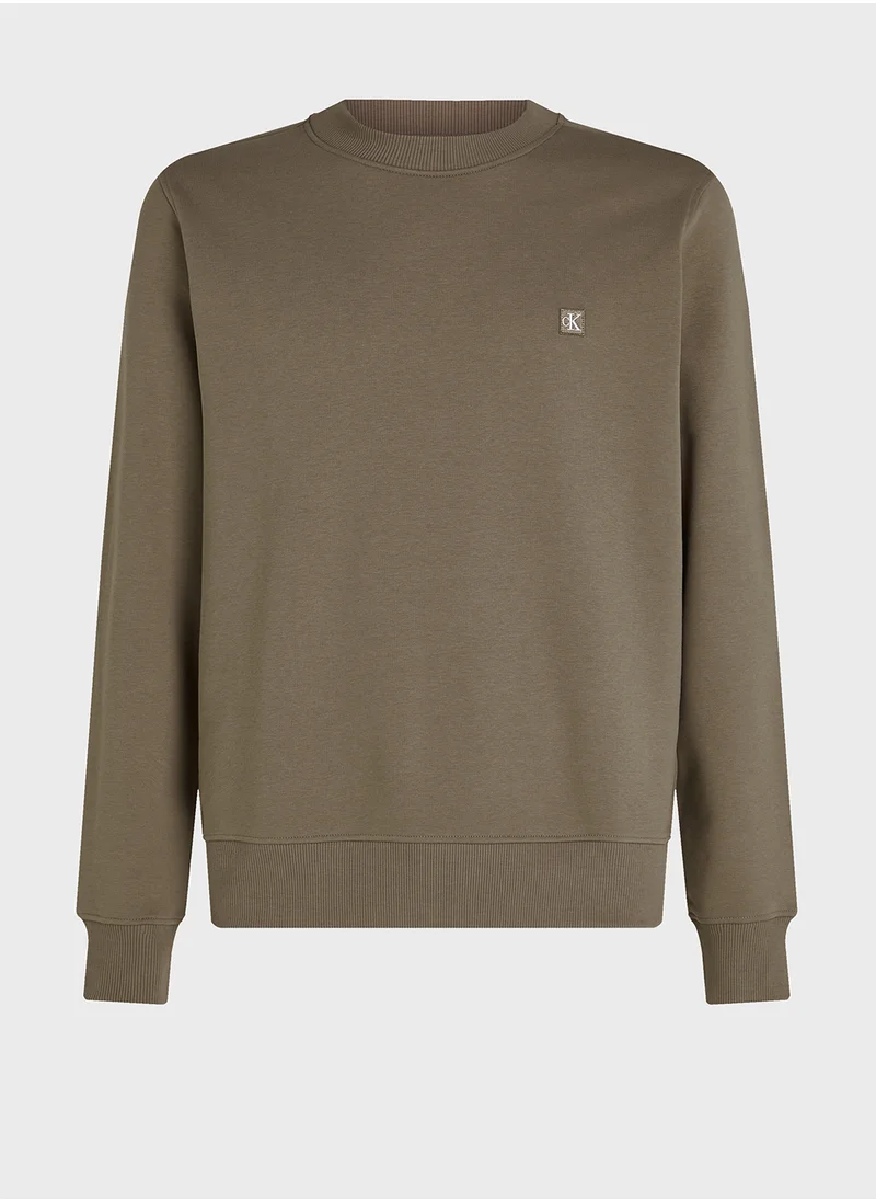 Calvin Klein Jeans Logo Crew Neck Sweatshirt