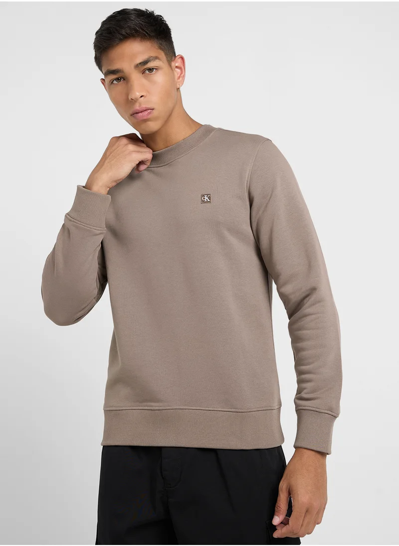 Calvin Klein Jeans Logo Crew Neck Sweatshirt