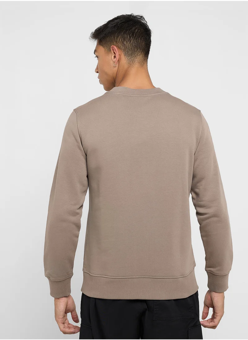 Calvin Klein Jeans Logo Crew Neck Sweatshirt