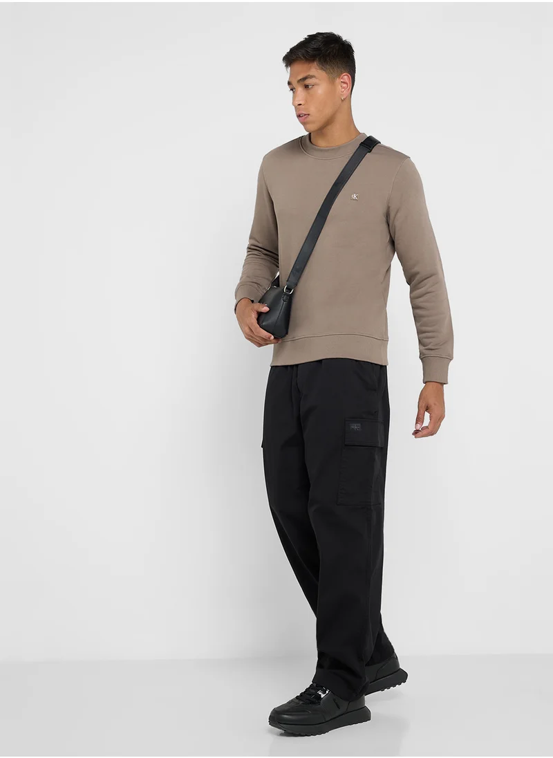 Calvin Klein Jeans Logo Crew Neck Sweatshirt