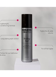 KERATIN COMPLEX Keratin Complex - Styling Gel - 8 fl oz  - Image 3