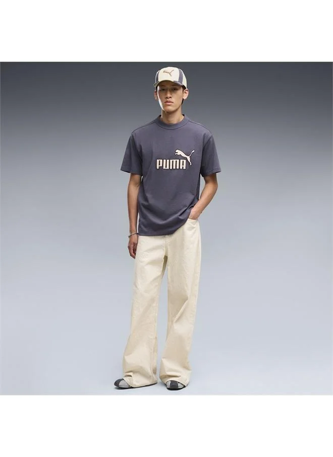 Puma Inky Depths Essentials Elevated No.1 Relaxed Tee Men for Men | Best Price UAE