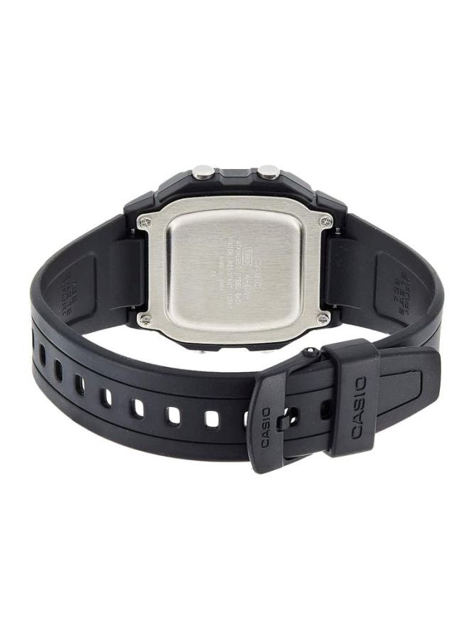 CASIO Men Youth Digital Watch W-800H-1A - 37 mm - Black - Image 2