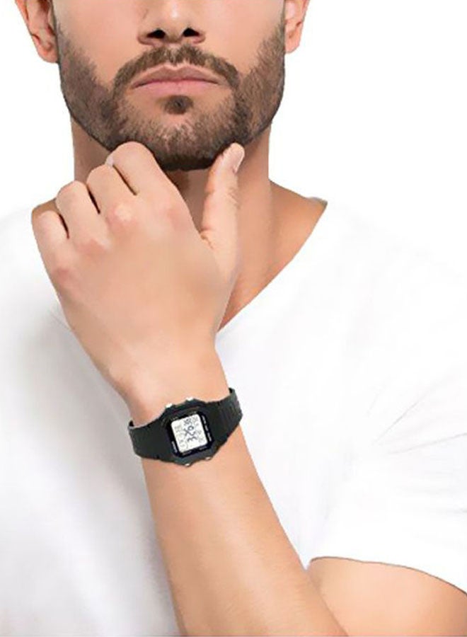 CASIO Men Youth Digital Watch W-800H-1A - 37 mm - Black - Image 4