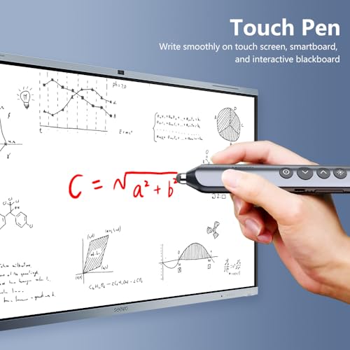 Norwii N10 Bluetooth Presentation Remote with Stylus Pen for Touch Screen, Advanced Digital Highlighting Presenter Clicker, 50M Range Metal Shell - Image 4