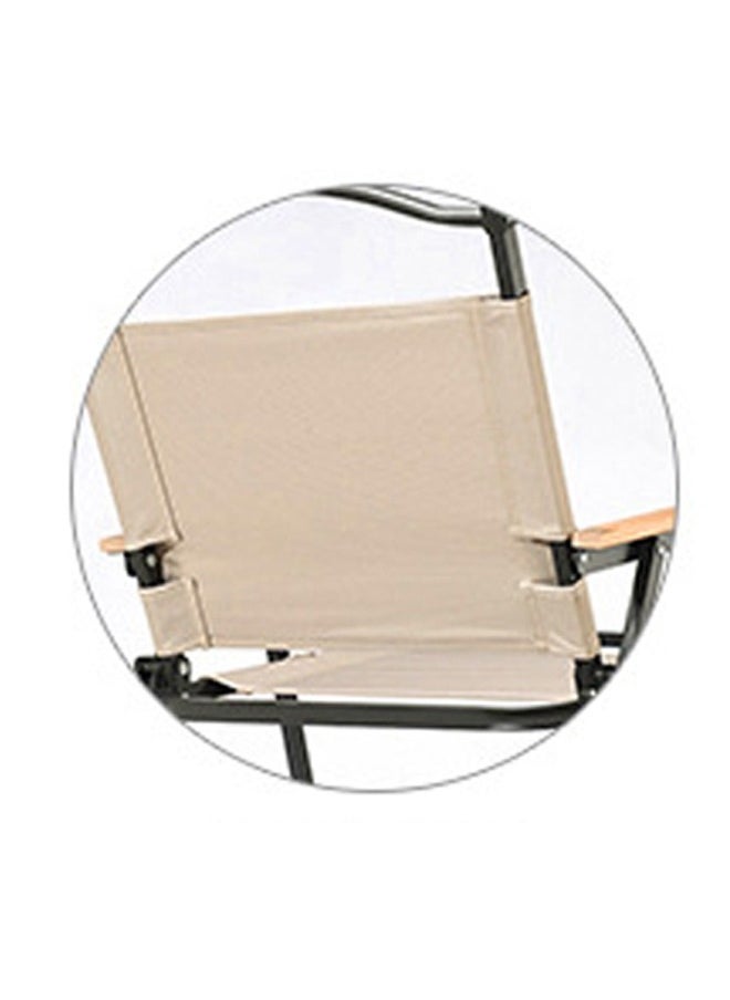 NKX - Portable Folding Table with 4 Chairs Set Wooden table Outdoor and Indoor Picnic Camping set - Image 1