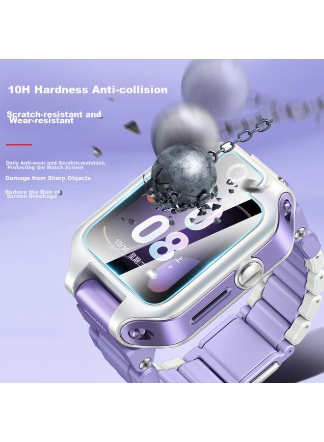 Xuanyi Tempered Glass Screen Protector For Huawei Children's Watch 5x/5xpro, Compatible With 4pro/4x/5 Active Edition, Anti-fingerprint, Hd Glass Film - Image 4