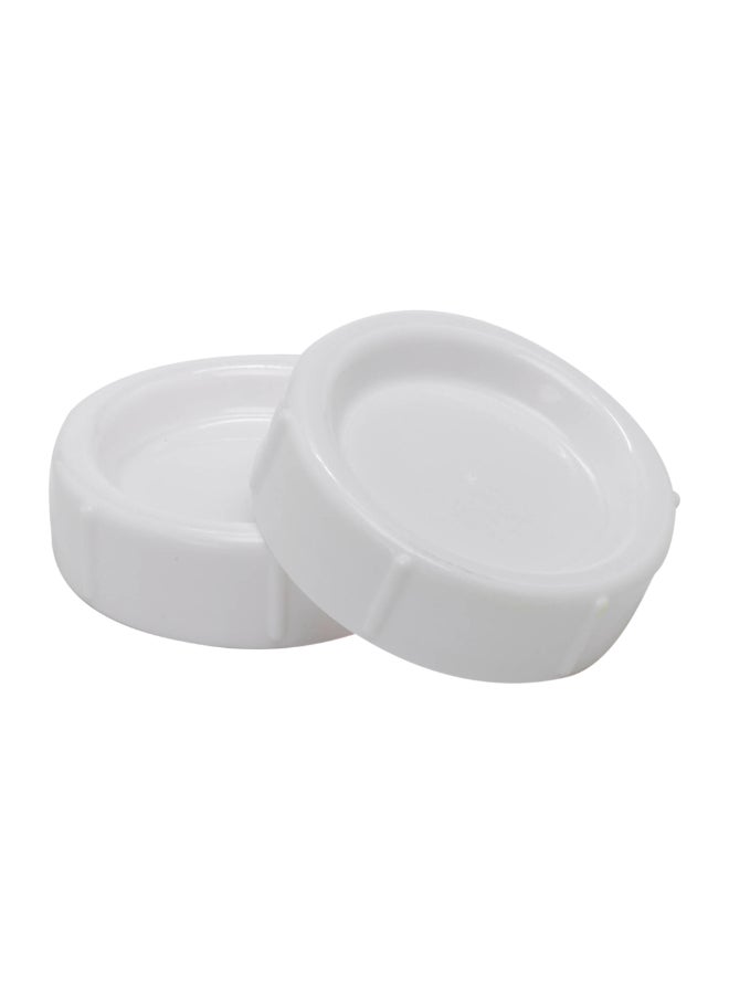 Dr. Brown’s Wide-Neck Bottle Storage/Travel Cap, Pack of 2 - Image 1