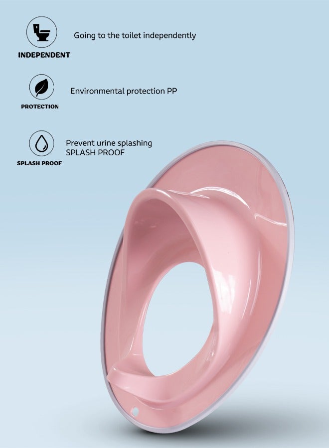 Baybee TinyTrek Potty Seat for Kids Toilet Seat | Baby Potty Training Seat Chair, Fits Round & Oval Toilets, Non-Slip with Splash Guard Seat for 1-8 Years Kids Boys Girls - Image 3