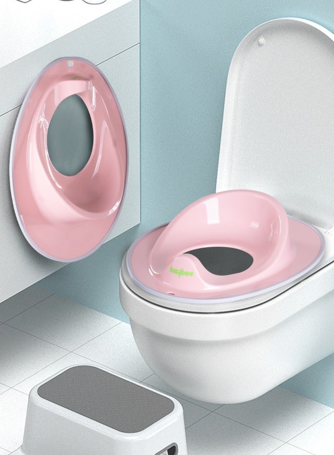 Baybee TinyTrek Potty Seat for Kids Toilet Seat | Baby Potty Training Seat Chair, Fits Round & Oval Toilets, Non-Slip with Splash Guard Seat for 1-8 Years Kids Boys Girls - Image 1