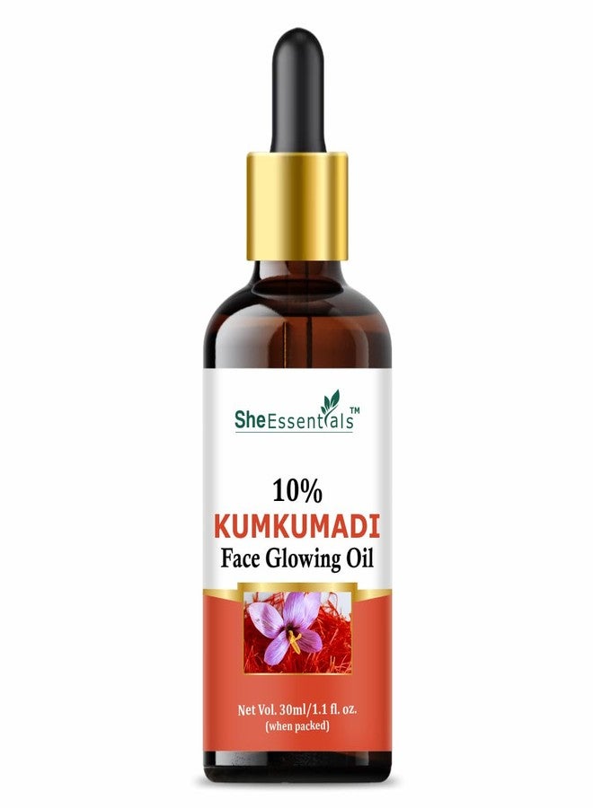 She Essentials Kumkumadi Face Glowing Oil/Serum for Natural Glowing Serum Women For All Skin Types, Natural, No Parabens & Sulphates, No Animal Testing - 30ml Pack of 1 - Image 2