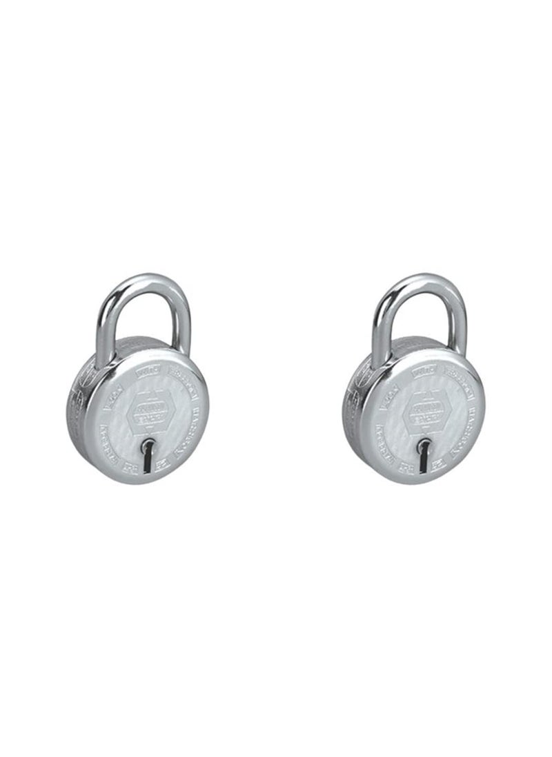 Harrison Harrison T26BCP0280 Nine levers and 85MM body PadLock with 3 Keys Pack of 2 
