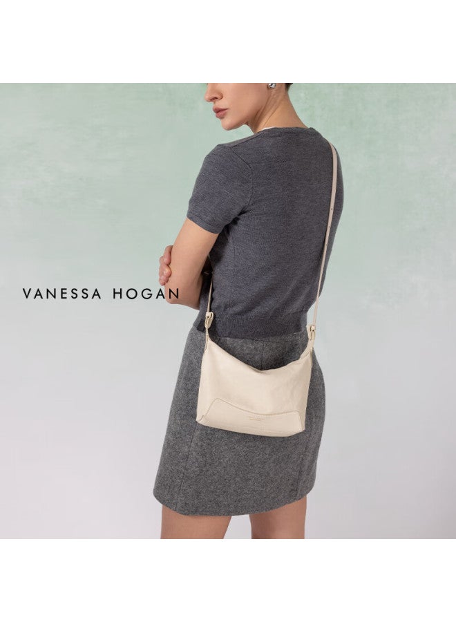 Vanessa Hogan Vh Women's Handbag, New Year Gift, Xinran Hobo Bag Small Size, Top-grain Leather Casual Daily Underarm Shoulder Bag - Image 2