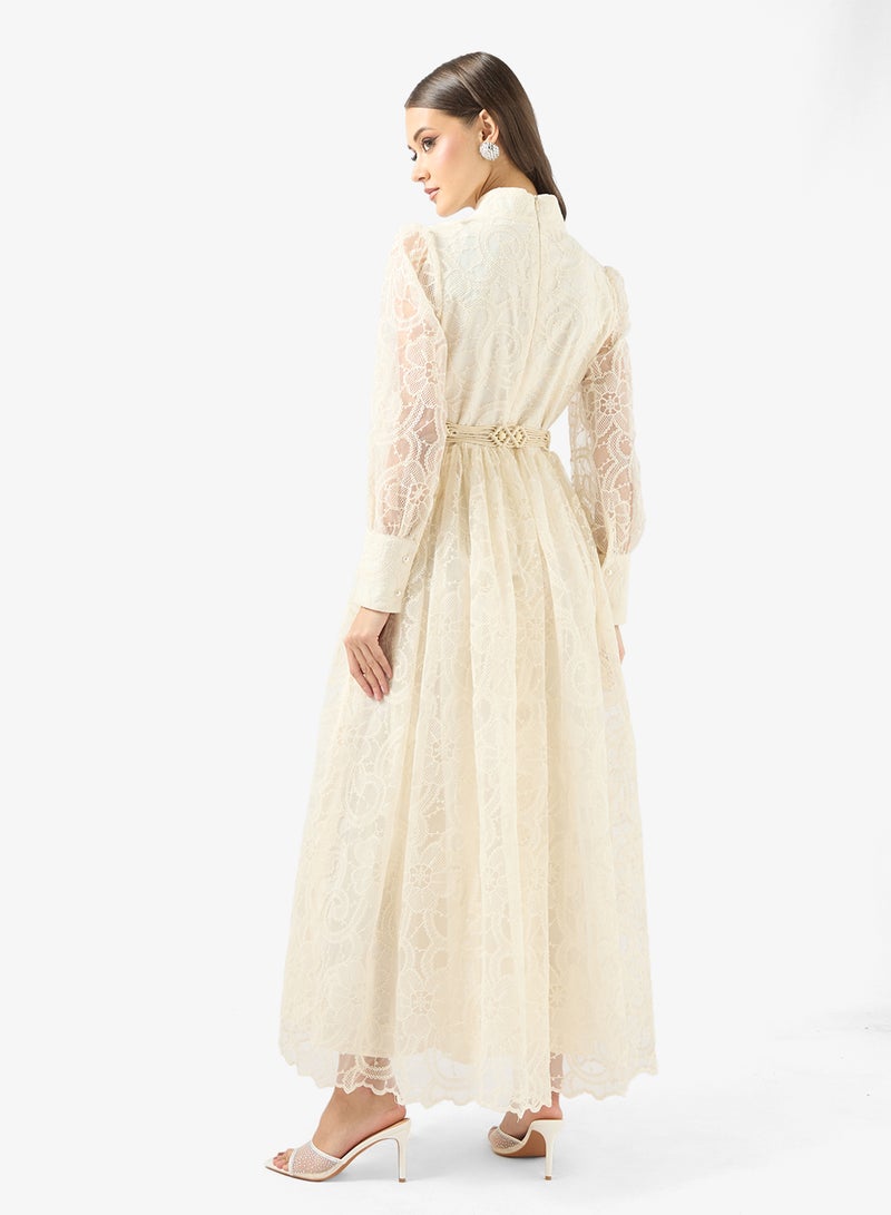 خزانة فستان دانتيل بتصميم - - Image 2