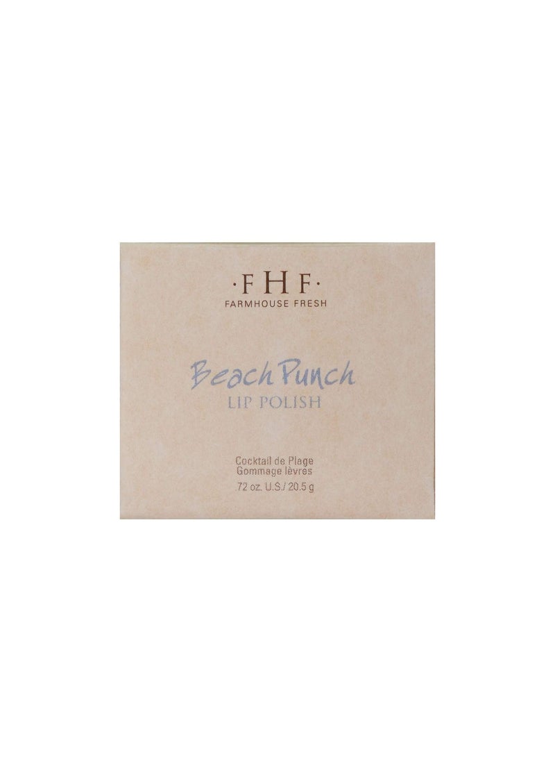 FarmHouse Fresh Farmhouse Fresh Beach Punch Lip Polish, 0.72 oz. , Sulfate-Free Paraben-Free Lip Scrub, Exfoliator & Moisturizer With Pineapple Juice Extract  - Image 3