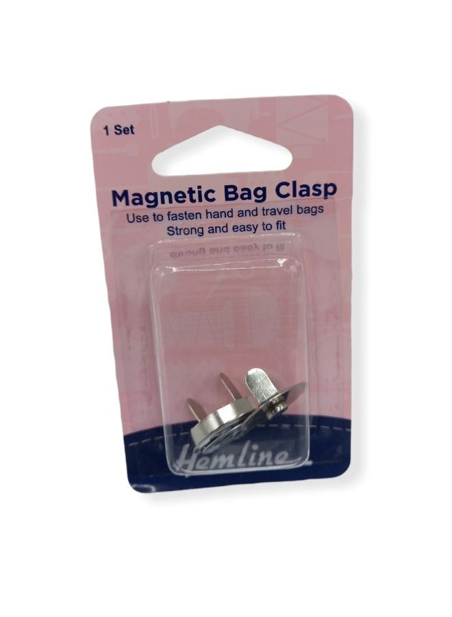 Hemline 1 Set Magnetic Bag Clasp Or Sewing Button - Image 2