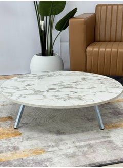 Living Foldable legs floor center table for living room, kitchen, meeting room, multi-functional coffee table  80cm  - Image 3
