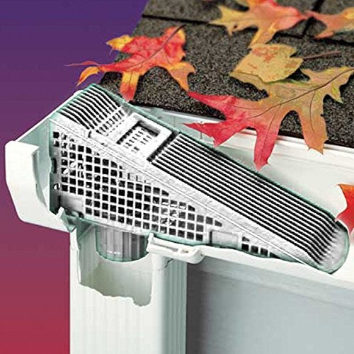 The Wedge The Gutter Guard - Wedge Eliminates Downspout Pipe Clogs From Leaves and Debris - 2-Pack - Image 2