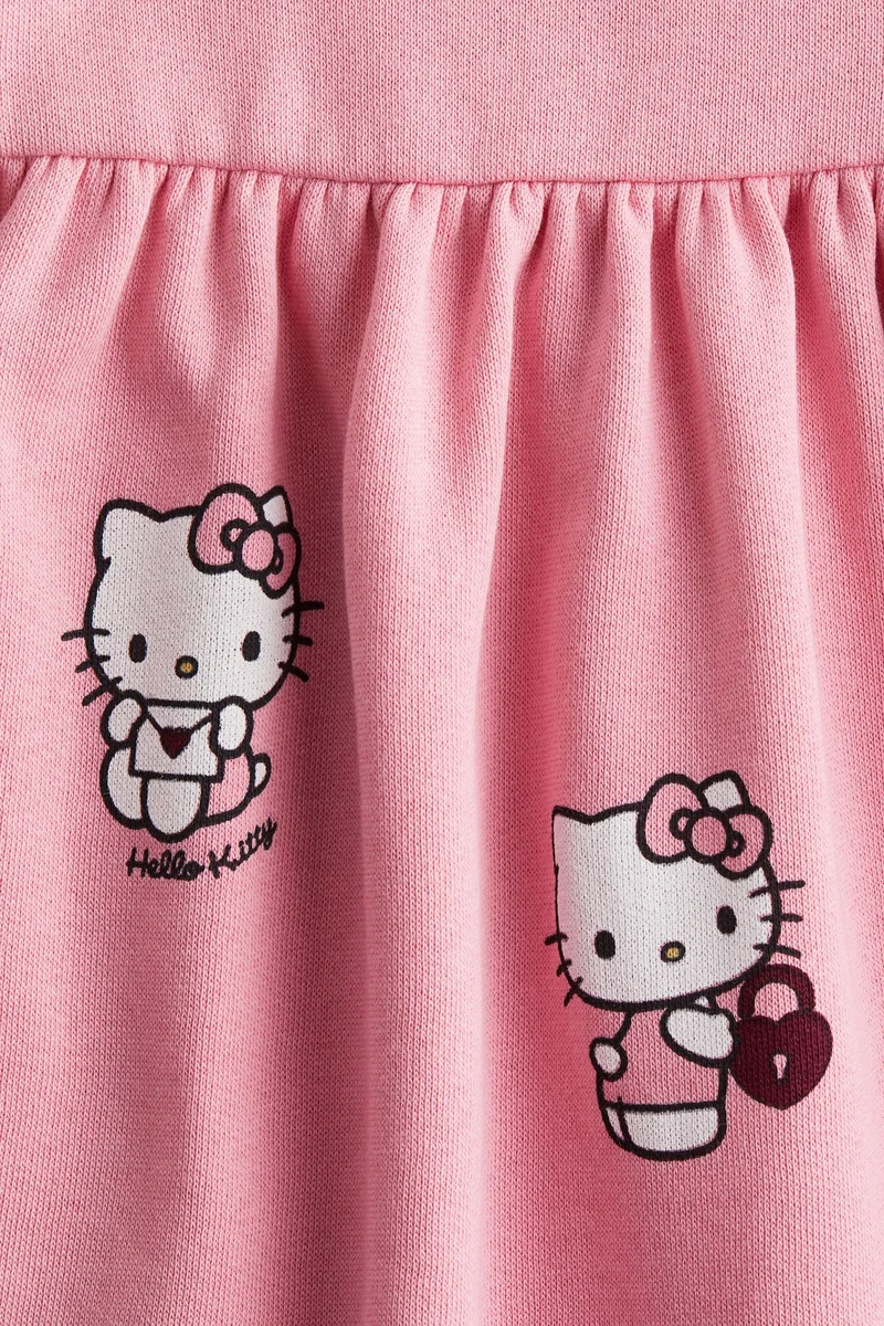 H&M Printed sweatshirt dress