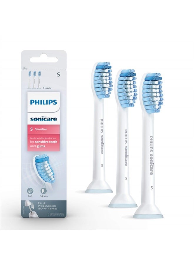 Philips Sonicare Standard Ultra Soft Sensitive Brush Heads, 3 Count